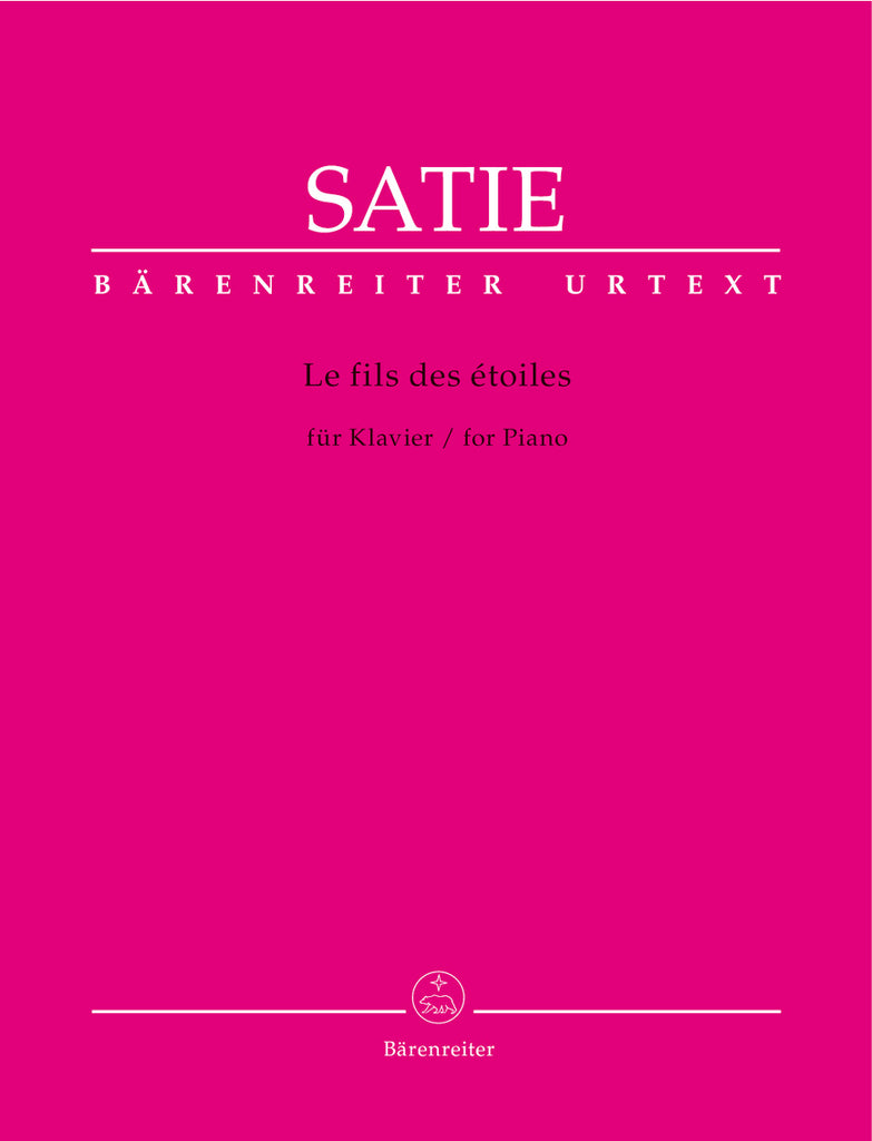 Satie, ed. Schleiermacher – Les Fils des Etoiles – Piano