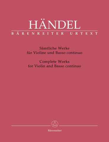 Handel - Complete Sonatas (Vol's 1 and 2) - Violin and Piano