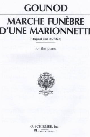 Gounod – Marche Funebre d'une Marionette – Piano