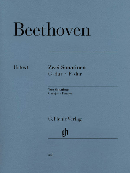 Beethoven – 2 Sonatinas in G Major and F Major – Piano