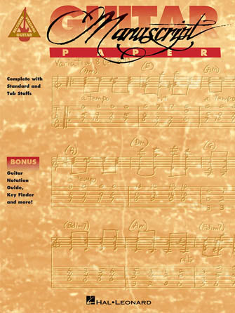 Guitar Manuscript Paper