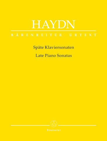 Haydn, eds. Moosbauer and Stuwe – Late Piano Sonatas – Piano