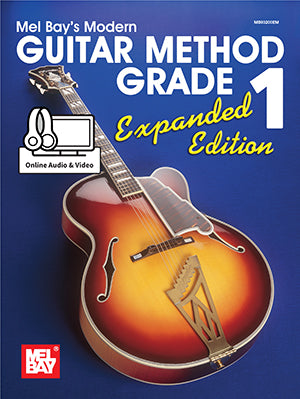 Mel Bay's Modern Guitar Method, Grade 1 Expanded (w/Audio Access) - Guitar Method