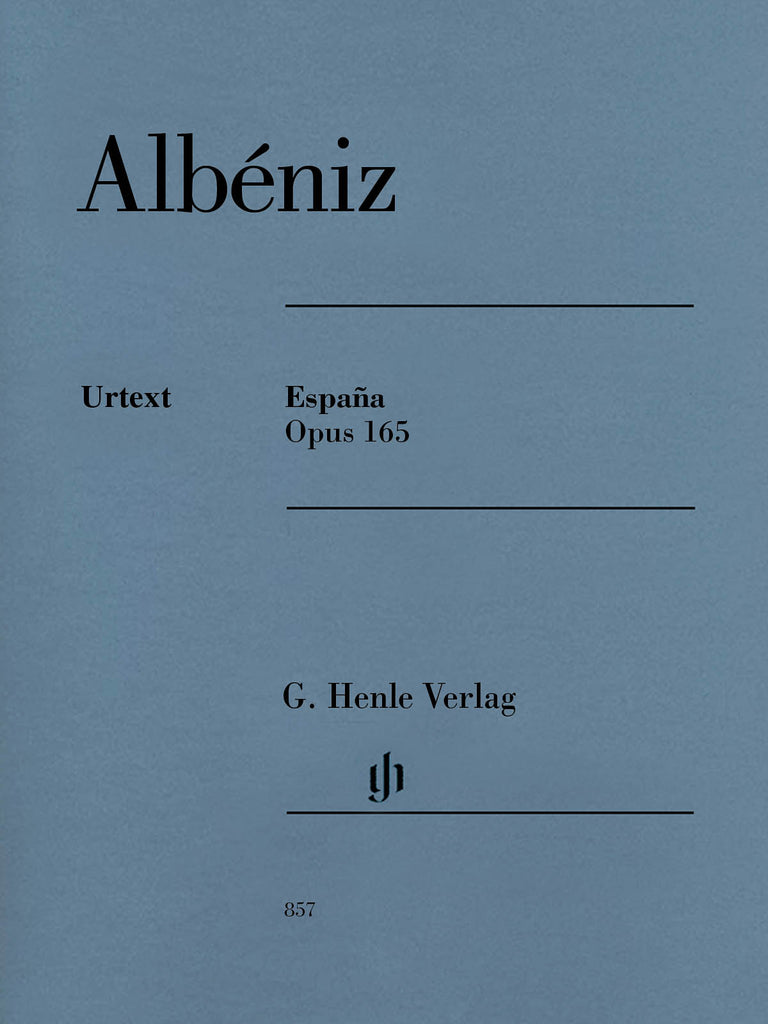 Albeniz – Espana, Op. 165 – Piano