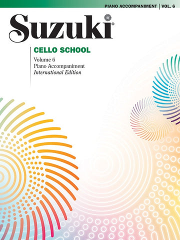 Suzuki Cello School, Vol. 6 (International) – Piano Accompaniment