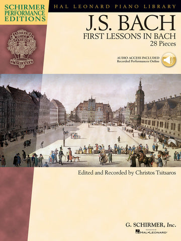 Bach – First Lessons in Bach (w/CD) – Piano