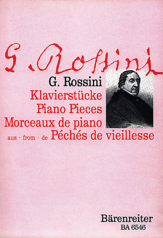 Rossini, ed. Topel – Piano Pieces from "Peches de Vieillesse" – Piano