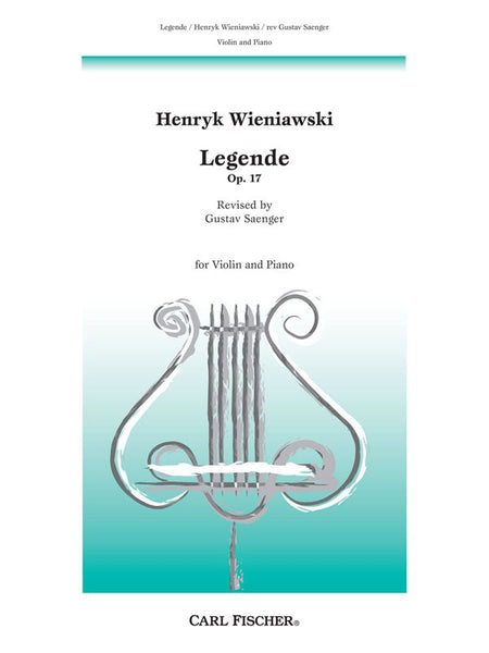 Wieniawski - Legende, Op. 17 - Violin and Piano