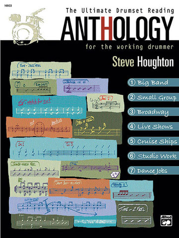 Houghton - The Ultimate Drumset Reading Anthology for the Working Drummer (w/CD) - Percussion Method