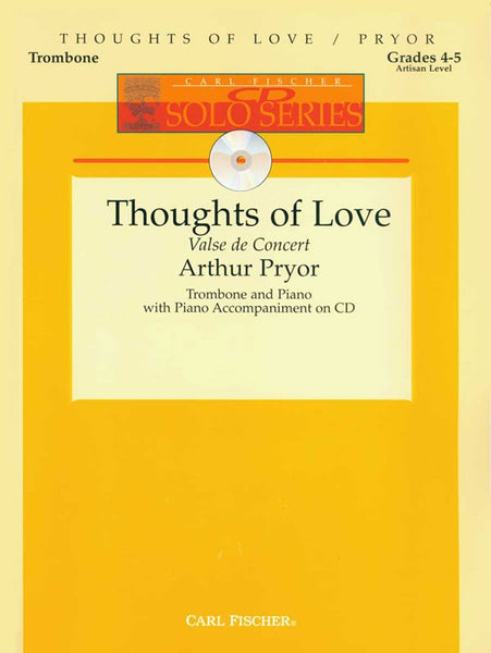 Pryor - Thoughts of Love (w/CD) - Trombone and Piano
