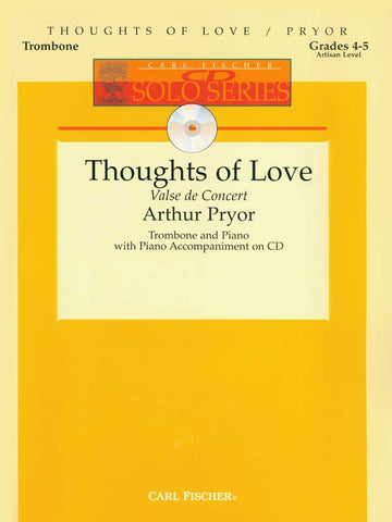 Pryor - Thoughts of Love (w/CD) - Trombone and Piano