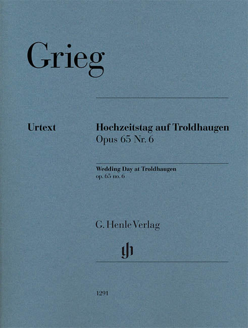 Grieg, ed. Heinemann – Wedding Day at Troldhaugen Op. 65/6 – Piano