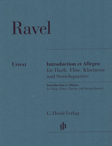 Ravel - Introduction et Allegro -  Harp, Flute, Clarinet and String Quartet