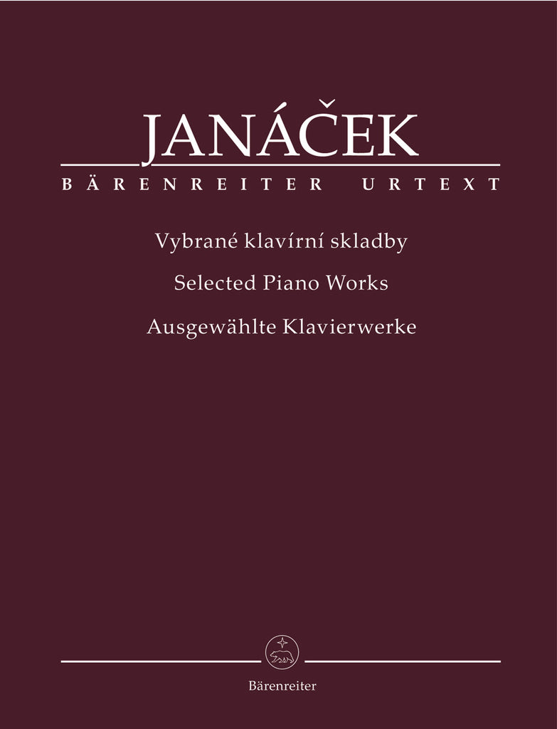 Janacek, ed. Pivoda – Selected Piano Works – Piano