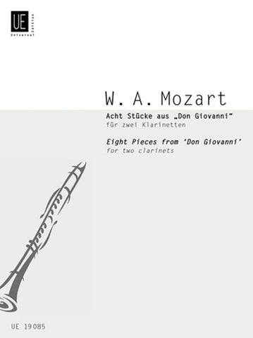 Mozart, arr. Busch, ed. Eichsdadter - Eight Pieces from "Don Giovanni" - Clarinet Duet