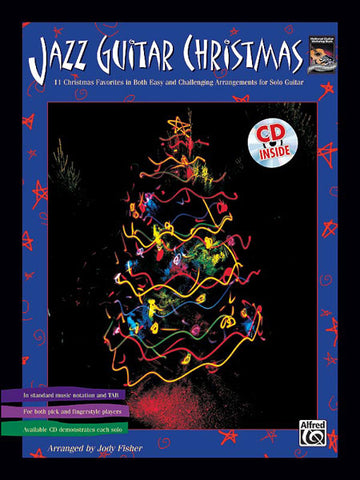 Fisher, arr. - Jazz Guitar Christmas (w/CD) - Guitar w/Tablature