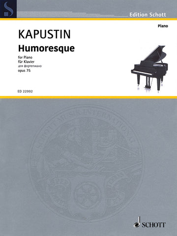 Kapustin – Humoresque, Op. 75 – Piano