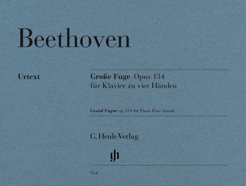 Beethoven - Grand Fugue, Op. 134 - Piano, 4 Hands