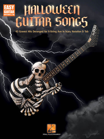 Various - Halloween Guitar Songs - Guitar w/tablature