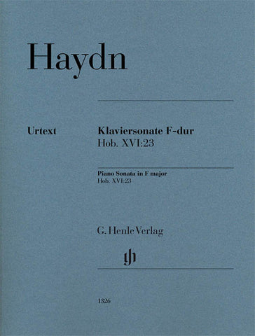 Haydn - Piano Sonata in F Major, Hob. XVI:23 - Piano Solo