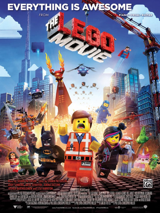 Patterson et. al - Everything is Awesome from "The Lego Movie" - Piano, Vocal, Guitar