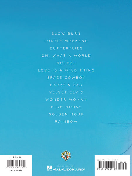 Musgraves - Golden Hour - Piano, Vocal, Guitar