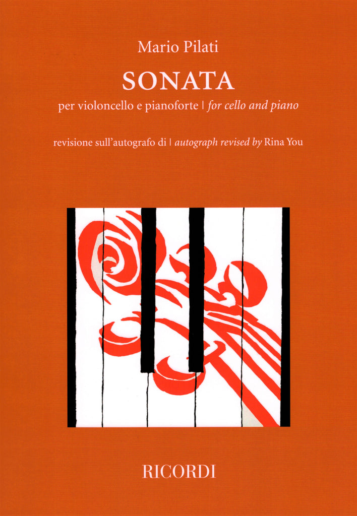 Pilati, ed. You – Sonata – Cello and Piano