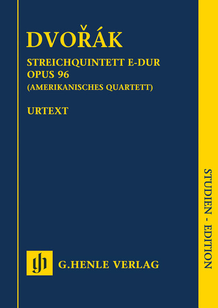Dvorak - String Quartet in F Major Op. 96 (American Quartet) - Study Score