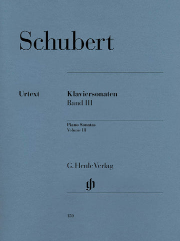 Schubert – Piano Sonatas, Vol. 3 – Piano