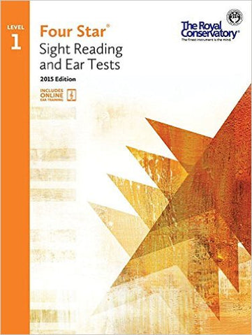 Royal Conservatory: Four Star Sight Reading and Ear Tests, Level 1 - Piano Method