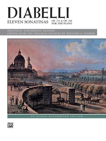 Diabelli, ed. Palmer – Eleven Sonatinas, Ops. 151 and 168 – Piano