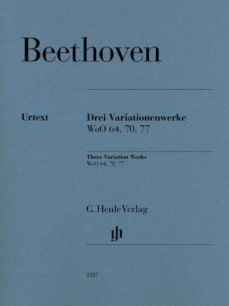 Beethoven, ed. Loy - 3 Variation Sets: WOO 70, 64, 77 - Piano