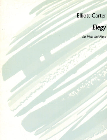Carter - Elegy - Viola and Piano
