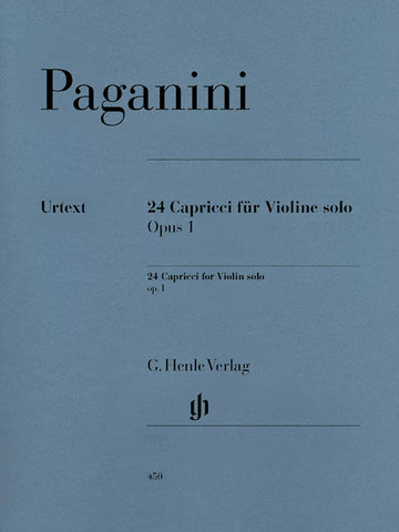 Paganini - 24 Capricci, Op. 1 - Violin Solo