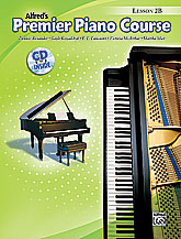 Alfred's Premier:  Lesson, Level 2B (w/CD) - Piano Method