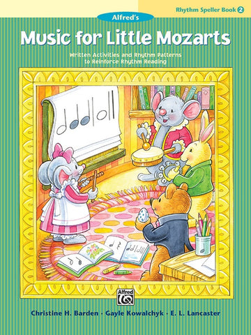 Music for Little Mozarts: Rhythm Speller, Book 2 - Piano Method