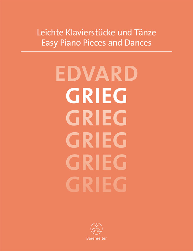 Grieg, ed. Topel – Easy Piano Pieces and Dances – Piano