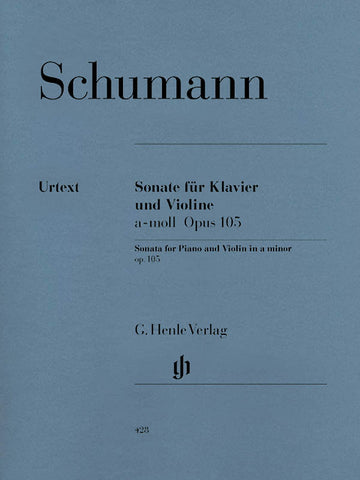 Schumann, ed. Haug-Freienst – Sonata for Piano and Violin in A Minor, Op. 105 – Violin and Piano