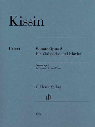 Kissin- Cello Sonata Op. 2- Cello and Piano