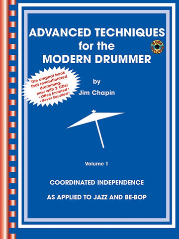 Chapin - Advanced Technique for Modern Drummers (w/CD's) - Drum Method