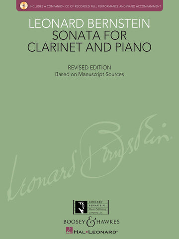 Bernstein – Sonata for Clarinet and Piano (w/CD) – Clarinet and Piano
