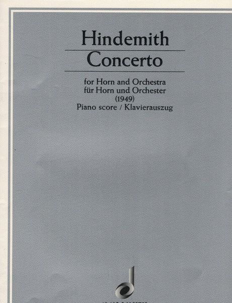 Hindemith - Concerto - Horn and Piano