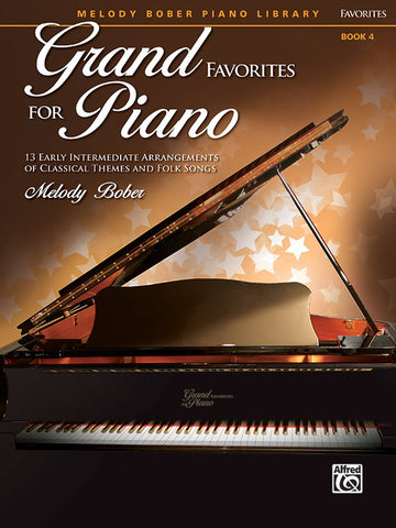 Bober - Grand Favorites for Piano, Book 4 - Easy Piano