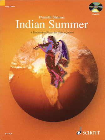 Sharma - Indian Summer (w/CD) - 2 Violins, Viola, and Cello
