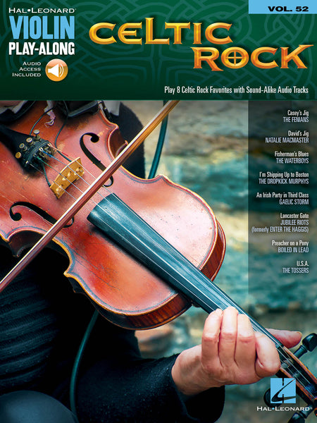 Violin PLay-Along Celtic Rock, Vol. 52