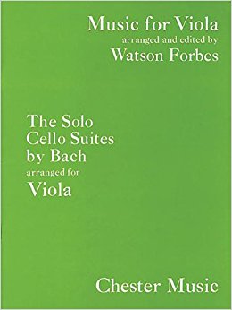 Bach, ed. Forbes - Solo Cello Suites - Viola Solo