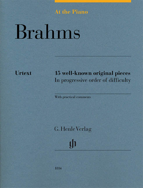 Brahms – At the Piano: 15 Well-known Original Pieces – Piano