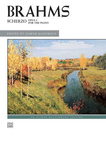 Brahms, ed. Banowetz – Scherzo, Op. 4 – Piano