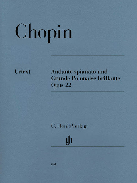 Chopin, ed. Zimmermann – Andante Spianato and Grande Polonaise Brillante in E-flat Major, Op. 22 – Piano