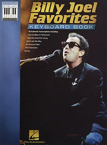 Joel – Billy Joel Favorites Keyboard Book – Piano, Vocal, Guitar